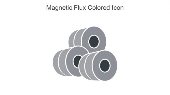 Magnetic Flux Colored Icon In Powerpoint Pptx Png And Editable Eps Format
