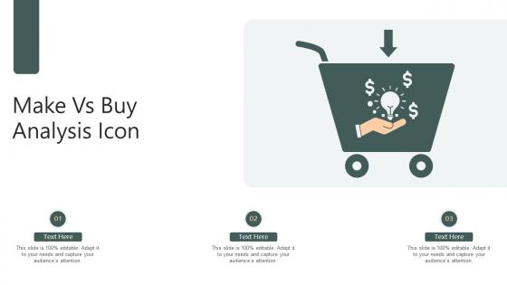 Make Vs Buy Analysis Icon