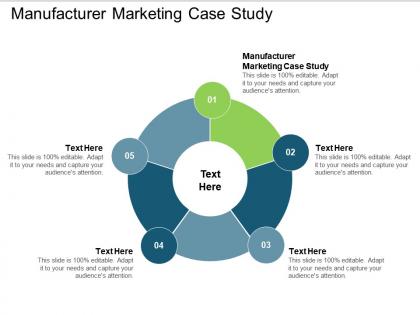 Manufacturer marketing case study ppt powerpoint presentation icon graphics template cpb