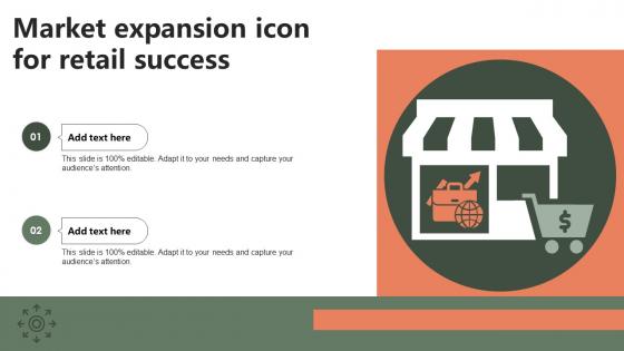 Market Expansion Icon For Retail Success
