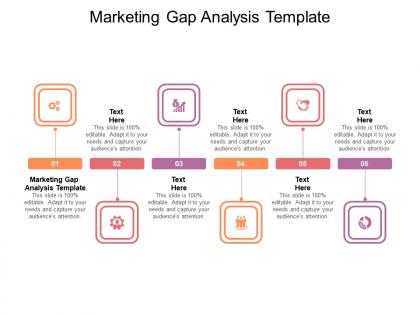 Marketing gap analysis template ppt powerpoint presentation icon professional cpb
