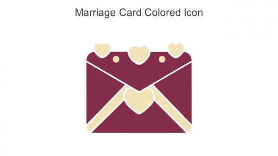 Marriage Card Colored Icon In Powerpoint Pptx Png And Editable Eps Format