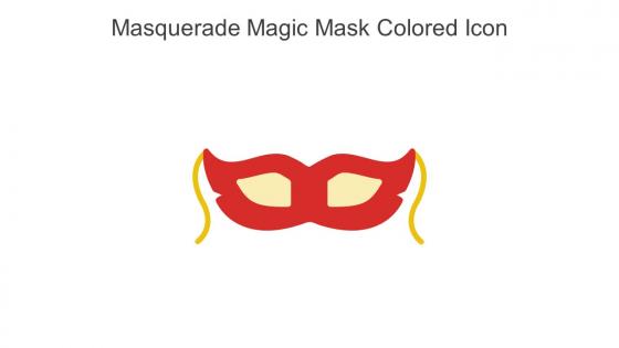 Masquerade Magic Mask Colored Icon In Powerpoint Pptx Png And Editable Eps Format