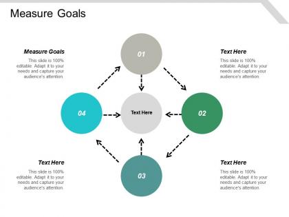 Measure goals ppt powerpoint presentation icon design inspiration cpb