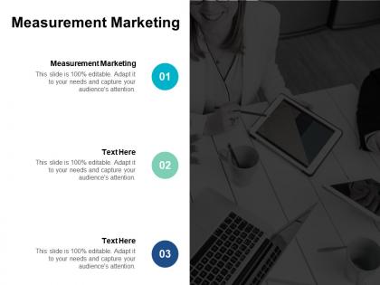 Measurement marketing ppt powerpoint presentation icon professional cpb