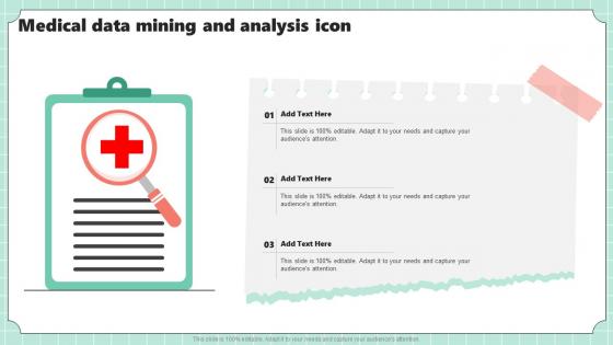Medical Data Mining And Analysis Icon