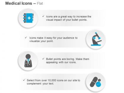 medical_diary_telescope_doctor_medicine_ppt_icons_graphics_Slide01