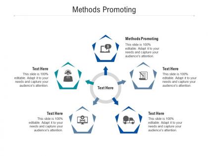 Methods promoting ppt powerpoint presentation gallery icons cpb