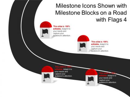 milestone_icons_shown_with_milestone_blocks_on_a_road_with_4_flags_Slide01