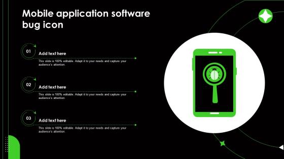 Mobile Application Software Bug Icon