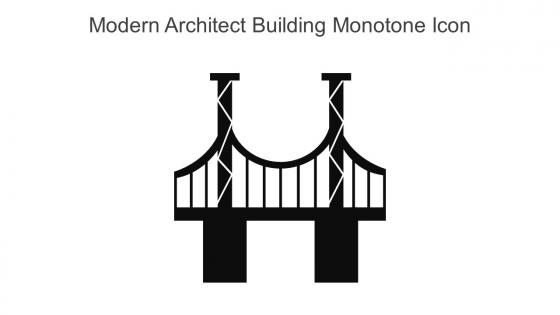 Modern Architect Building Monotone Icon In Powerpoint Pptx Png And Editable Eps Format