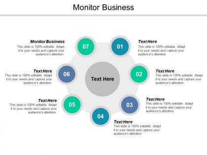 Monitor business ppt powerpoint presentation icon graphics example cpb
