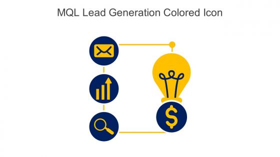 MQL Lead Generation Colored Icon In Powerpoint Pptx Png And Editable Eps Format