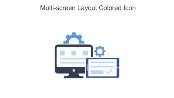 Multi Screen Layout Colored Icon In Powerpoint Pptx Png And Editable Eps Format