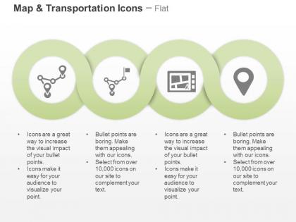 Multiple locations maps single location search ppt icons graphics
