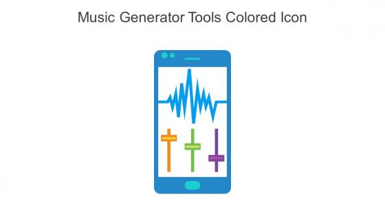 Music Generator Tools Colored Icon In Powerpoint Pptx Png And Editable Eps Format