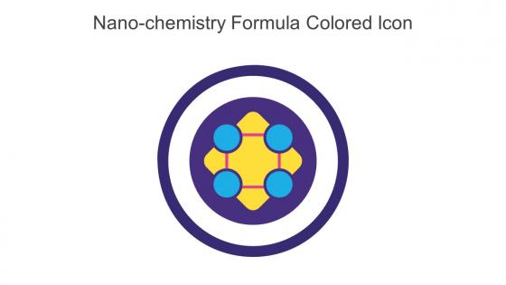 Nano Chemistry Formula Colored Icon In Powerpoint Pptx Png And Editable Eps Format