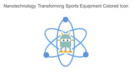 Nanotechnology Transforming Sports Equipment Colored Icon In Powerpoint Pptx Png And Editable Eps Format