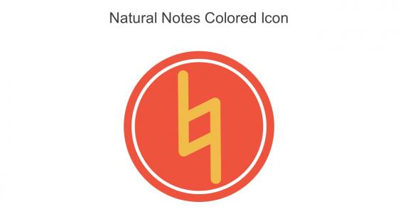Natural Notes Colored Icon In Powerpoint Pptx Png And Editable Eps Format
