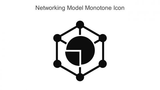 Networking Model Monotone Icon In Powerpoint Pptx Png And Editable Eps Format