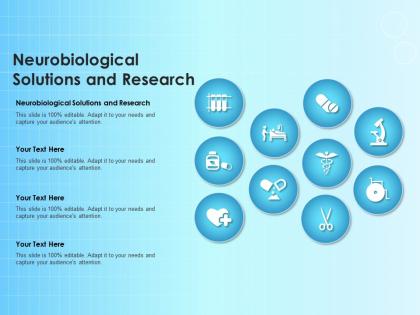 Neurobiological solutions and research ppt powerpoint presentation icon rules