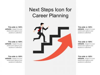Next steps icon for career planning