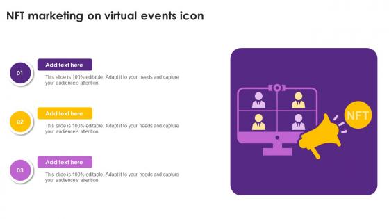 Nft Marketing On Virtual Events Icon