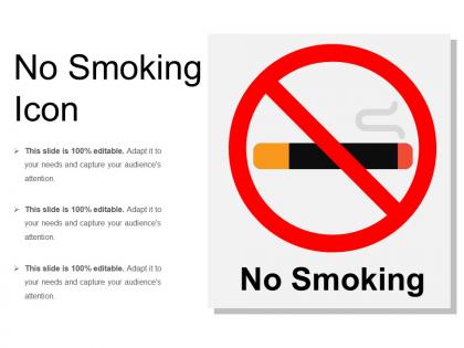 No smoking icon