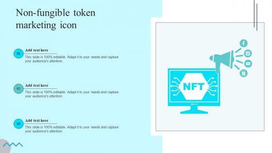Non Fungible Token Marketing Icon