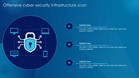Offensive Cyber Security Infrastructure Icon