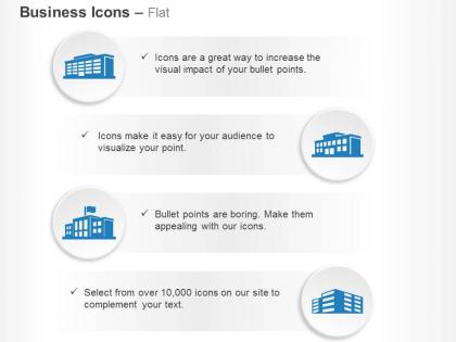 Office state government building ppt icons graphics