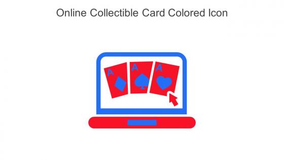 Online Collectible Card Colored Icon In Powerpoint Pptx Png And Editable Eps Format