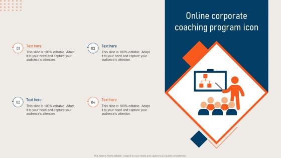 Online Corporate Coaching Program Icon