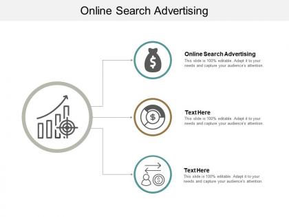 Online search advertising ppt powerpoint presentation icon slides cpb