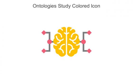 Ontologies Study Colored Icon In Powerpoint Pptx Png And Editable Eps Format
