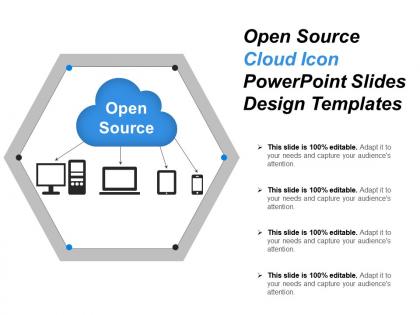 open_source_cloud_icon_powerpoint_slides_design_templates_Slide01