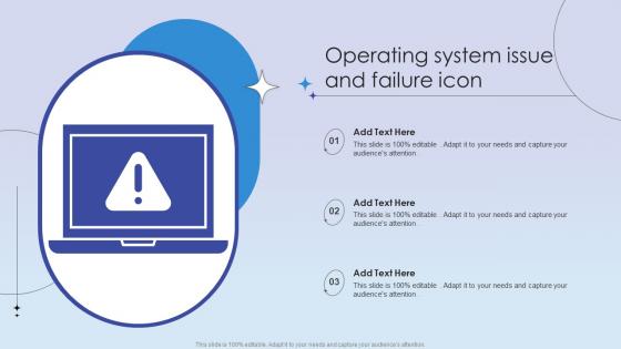 Operating System Issue And Failure Icon