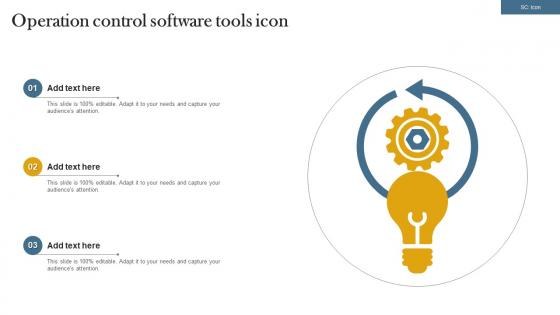 Operation Control Software Tools Icon