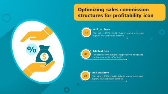 Optimizing Sales Commission Structures For Profitability Icon