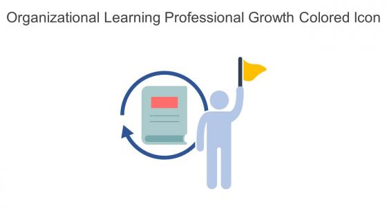 Organizational Learning Professional Growth Colored Icon In Powerpoint Pptx Png And Editable Eps Format