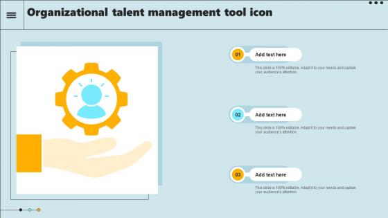 Organizational Talent Management Tool Icon