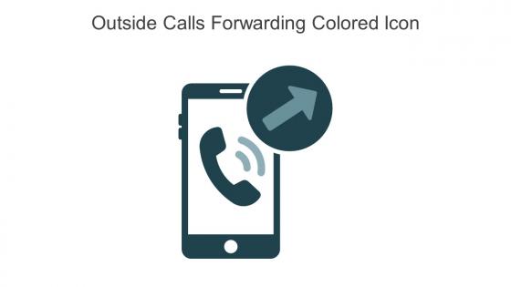 Outside Calls Forwarding Colored Icon In Powerpoint Pptx Png And Editable Eps Format