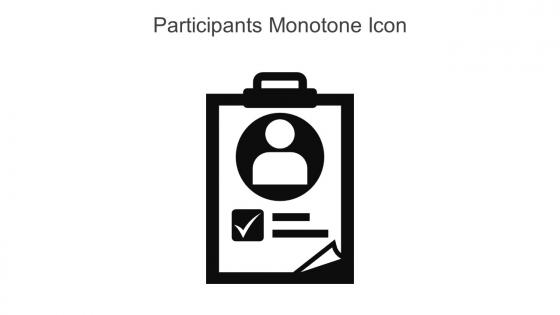 Participants Monotone Icon In Powerpoint Pptx Png And Editable Eps Format