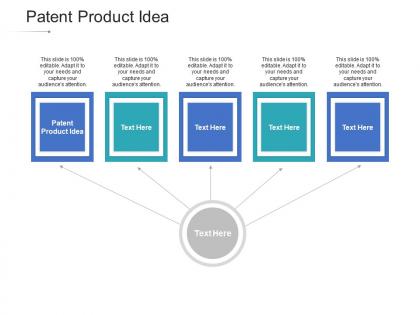 Patent product idea ppt powerpoint presentation icon clipart images cpb