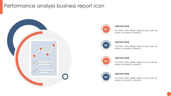 Performance Analysis Business Report Icon