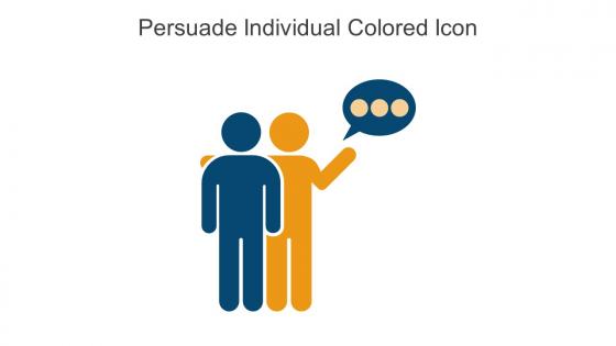 Persuade Individual Colored Icon In Powerpoint Pptx Png And Editable Eps Format