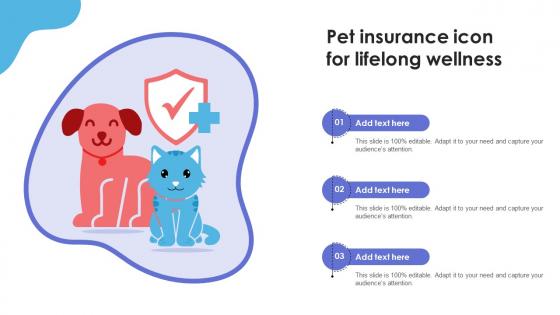 Pet Insurance Icon For Lifelong Wellness