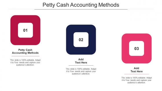 Petty Cash Accounting Methods Ppt PowerPoint Presentation Show Icon Cpb
