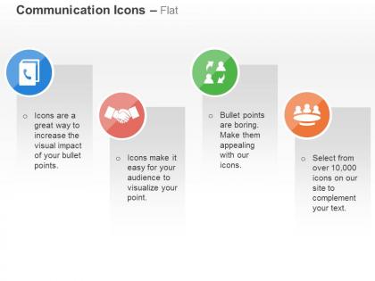 Phone business deal communication team management ppt icons graphics