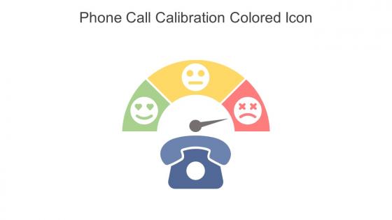 Phone Call Calibration Colored Icon In Powerpoint Pptx Png And Editable Eps Format